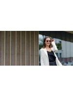 Dámské sluneční brýle Vuch Mitzi Transparent Pink