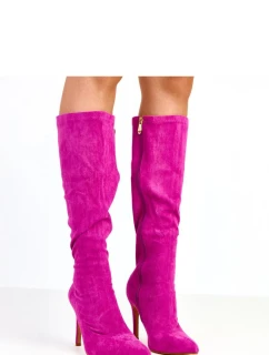 Kozačky na podpatku  model 218124 Solea