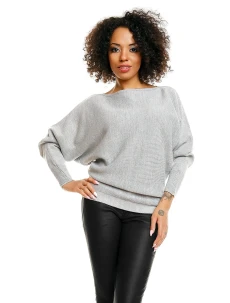 Svetr s netopýřími rukávy model 84282 PeeKaBoo