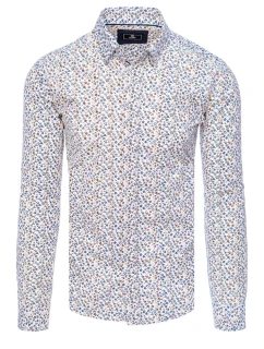 Pánská bílá košile FashionStreet DX2413