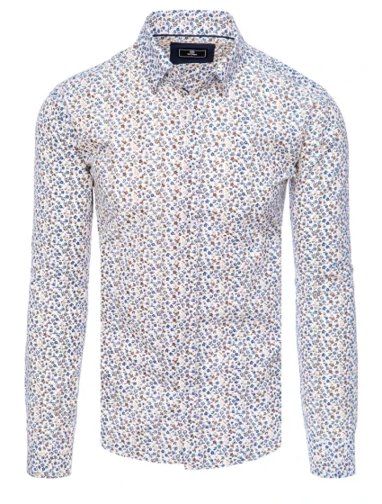 Pánská bílá košile FashionStreet DX2413