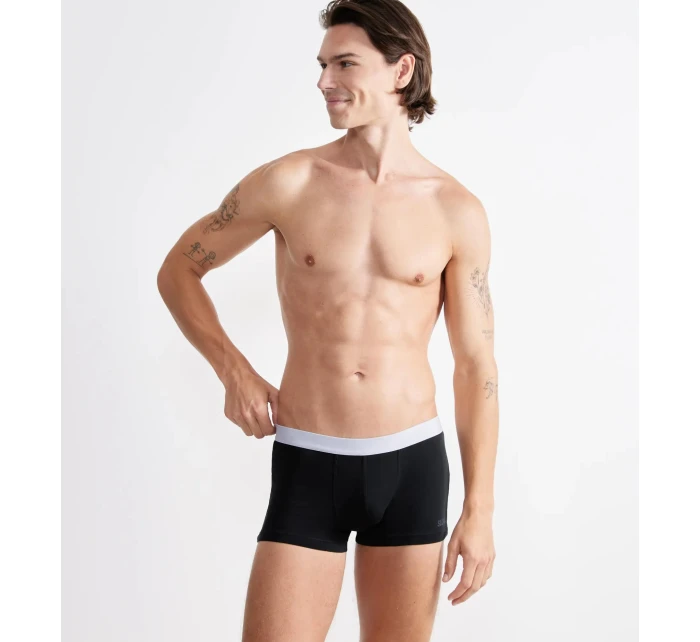 Pánské boxerky GO ABC 2.0 Hipster 6P - BLACK - černé 0004 - SLOGGI