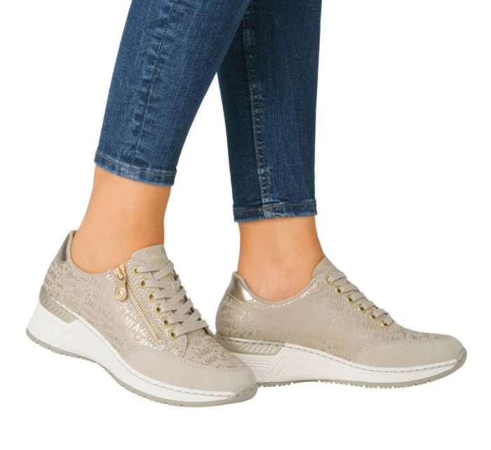 Rieker W N4316 RKR760 tenisky na podpatku