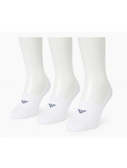 ponožky bavlna bílá 3Pack model 21816072 - Emporio Armani