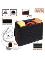 Přepravní kufr ORGANISER 29X15X30cm BLACK + DECKER