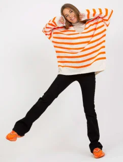 Dámský svetr TW SW BI M59 oranžový