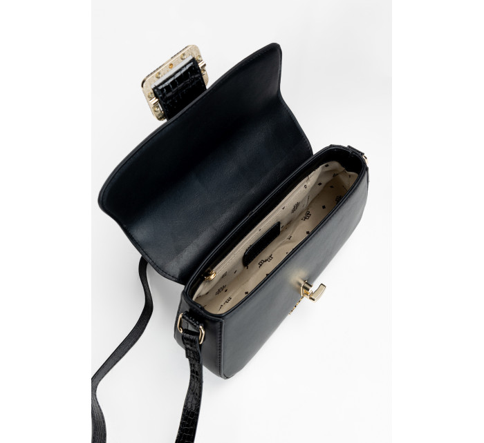 Monnari Bags Dámský kufr se zajímavým zapínáním Black