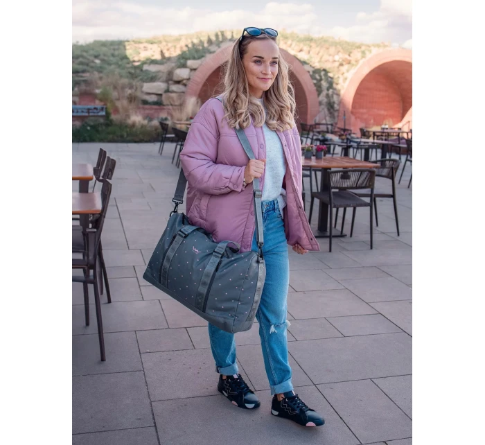 Cestovní taška VUCH Fatima Dark Grey Cestovní taška VUCH Fatima Dark Grey