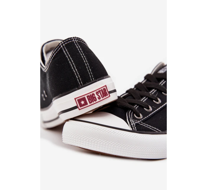 Pánské nízké tenisky Big Star  – černé