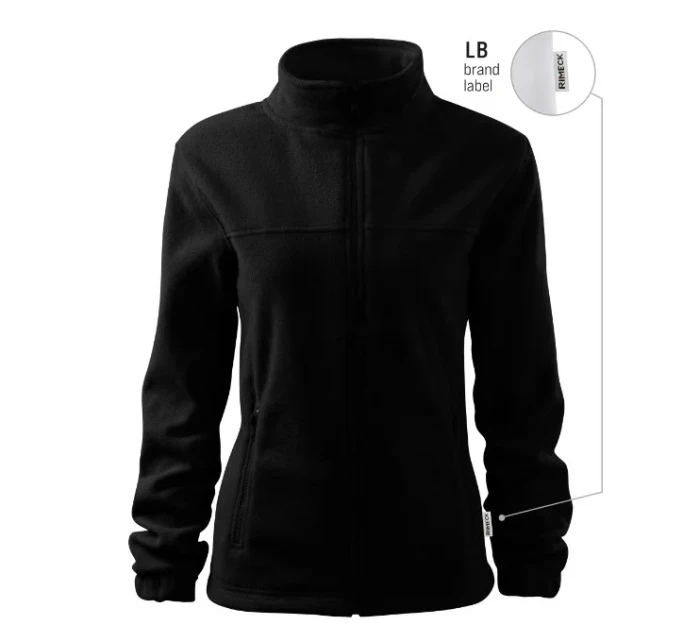 Jacket fleece dámský černá 01 (brand label) Jacket fleece dámský černá 01 (brand label)