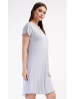 Dámská noční košile s krátkým rukávem Vločka