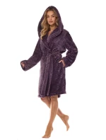 Dámský župan 2416 Robin violet - L&L Dámský župan 2416 Robin violet - L&L