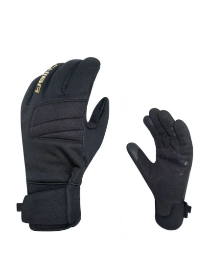 Rukavice CHIBA CLASSIC černo-zlaté 3XL