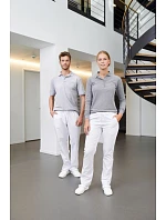 Daiber JN 874 Pánské pracovní bio piqué polo 02.0874 stone Daiber JN 874 Pánské pracovní bio piqué polo 02.0874 stone