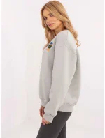 Mikina CLM BL model 20758417 světle šedá - FPrice Mikina CLM BL model 20758417 světle šedá - FPrice