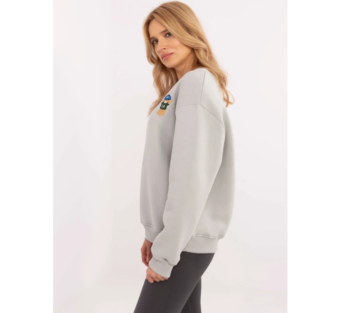 Mikina CLM BL model 20758417 světle šedá - FPrice Mikina CLM BL model 20758417 světle šedá - FPrice