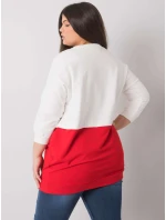 Mikina RV BL 6845.51P bílá a červená Mikina RV BL 6845.51P bílá a červená