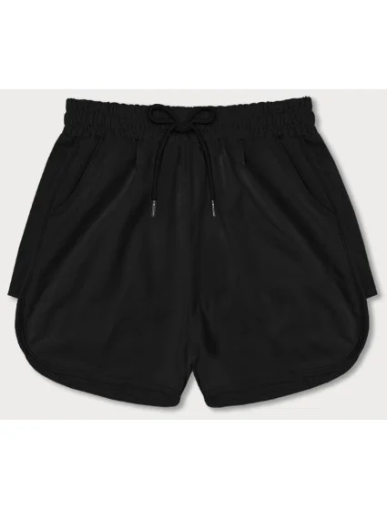 Černé dámské sportovní šortky (8K951-3) Černé dámské sportovní šortky (8K951-3)