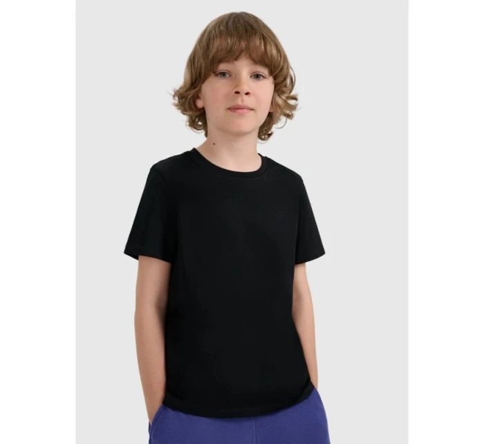 Chlapecké hladké tričko 4F 4FJRMM00TTSHM3254-20S Chlapecké hladké tričko 4F 4FJRMM00TTSHM3254-20S