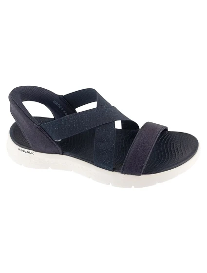 Skechers Slip-Ins: Sandály Go Walk Flex – Glimmer Up 141489-NVY, tmavě modré, velikost 36 Skechers Slip-Ins: Sandály Go Walk Flex – Glimmer Up 141489-NVY, tmavě modré, velikost 36