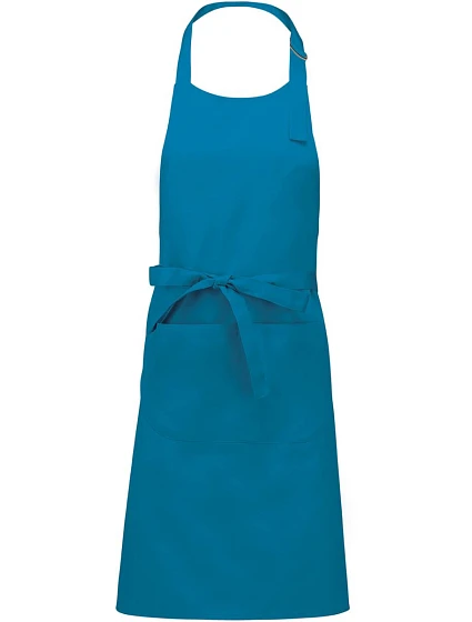 Kariban K 890 Zástěra s laclem "Sommelier" 20.K890 tropical blue Kariban K 890 Zástěra s laclem "Sommelier" 20.K890 tropical blue