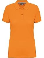 WK WK 275 Dámské pracovní piqué polo z těžké bavlny 20.W275 orange WK WK 275 Dámské pracovní piqué polo z těžké bavlny 20.W275 orange