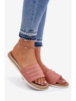 Dámské pantofle model 21698030 Růžové - Inblu