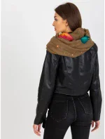 Tunelová šála AT KM TS06.32P tmavě lila