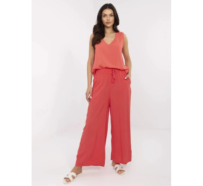 Kalhoty D73761M62237B coral