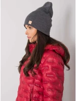 Dámská čepice 12 tmavě šedá