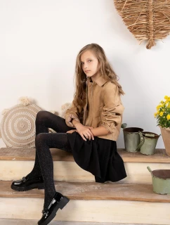 SPARKLE ME SPARKLE ME dětské punčocháče se třpytivou nití DR2519