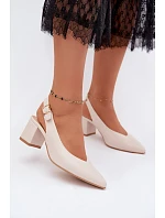 Sandály na podpatku  model 229263 Step in style