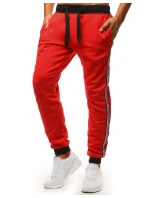 Pánské tepláky červené model 21964226 - FashionStreet Pánské tepláky červené model 21964226 - FashionStreet