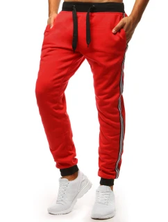 Pánské tepláky červené model 21964226 - FashionStreet