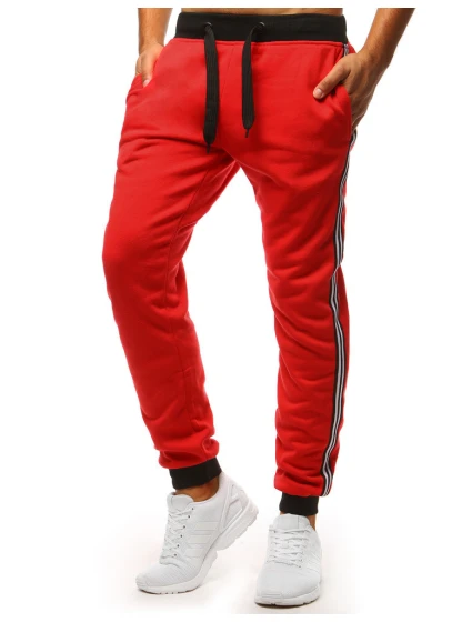 Pánské tepláky červené model 21964226 - FashionStreet Pánské tepláky červené model 21964226 - FashionStreet