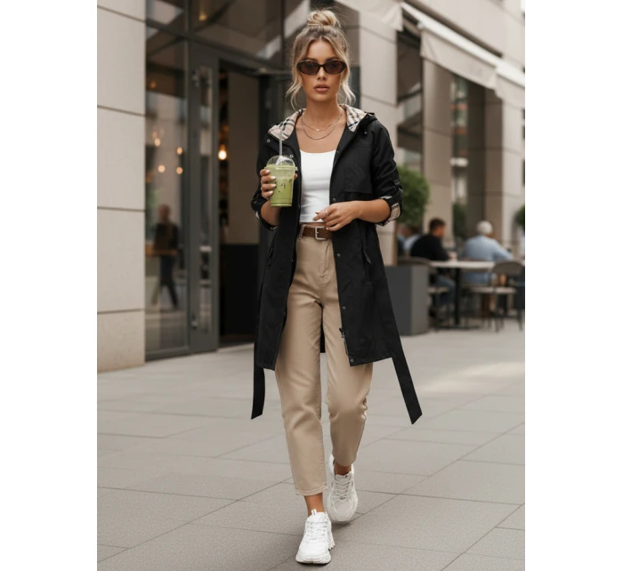 Dámská přechodná bunda parka CIVIT černá FashionStreet TY4212