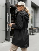 Dámská bunda parka s kapucí černá FashionStreet TY5569