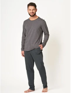 Pánské pyžamo Key MNS 303 B24 délka/r M-2XL