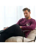 Pánské pyžamo model 20555227 wine plus - Doctornap