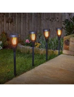 SOLÁRNÍ SVÍTILNA 2V1 S EFEKTEM PLAMENE 12 VEDLA SOLÁRNÍ SVÍTILNA 2V1 S EFEKTEM PLAMENE 12 VEDLA