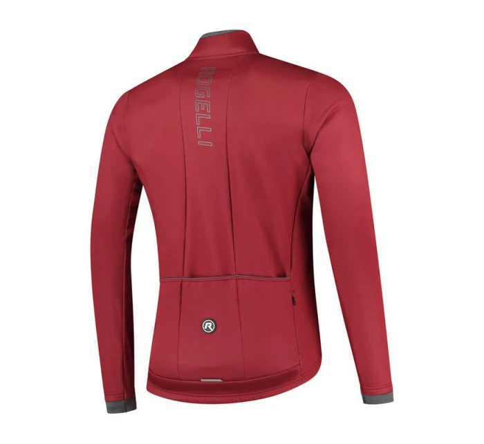 Zimní bunda Rogelli ESSENTIAL bordó S