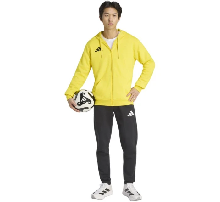 Pánská mikina adidas Entrada 26 Full Zip Hoody žlutá KF8964 pánská Pánská mikina adidas Entrada 26 Full Zip Hoody žlutá KF8964 pánská