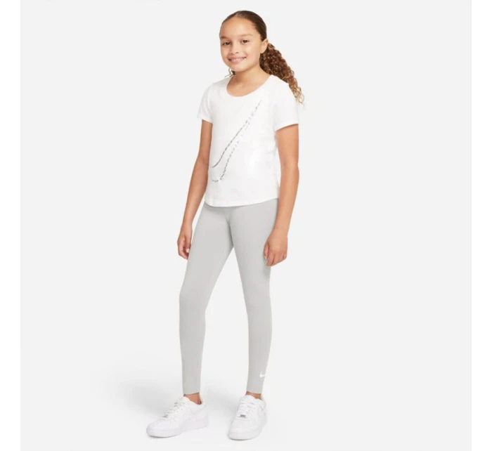 Dívčí legíny Sportswear Favorites Junior DD6482 077 - Nike Dívčí legíny Sportswear Favorites Junior DD6482 077 - Nike