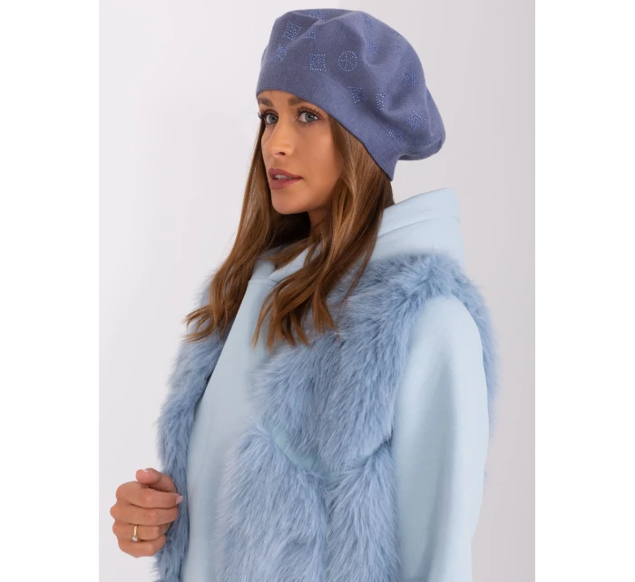 Czapka AT CZ model 18985157 ciemny niebieski - FPrice Czapka AT CZ model 18985157 ciemny niebieski - FPrice