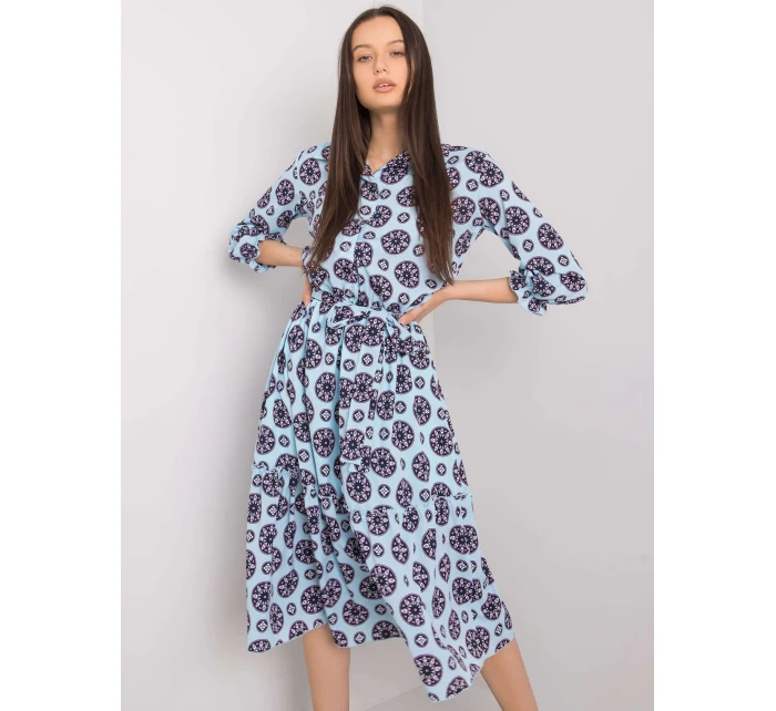 Šaty LK SK 508525.17 světle modrá