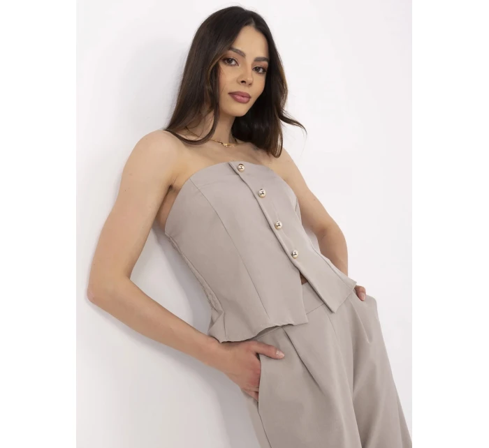 Komplet MI KMPL model 21091706 ciemny bezowy - FPrice Komplet MI KMPL model 21091706 ciemny bezowy - FPrice