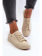 Klasické dámské tenisky Big Star Béžová Klasické dámské tenisky Big Star Béžová