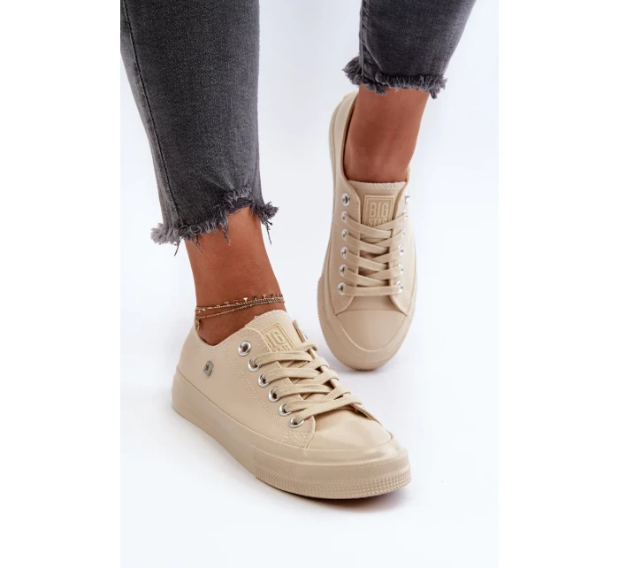 Klasické dámské tenisky Big Star Béžová Klasické dámské tenisky Big Star Béžová