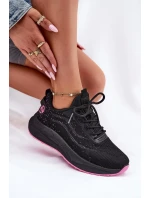 Dámské tenisky na platformě Big Star HI-POLY SYSTEM – černé Dámské tenisky na platformě Big Star HI-POLY SYSTEM – černé