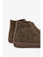 Pánské zateplené tenisky Big Star HI-POLY SYSTEM – khaki